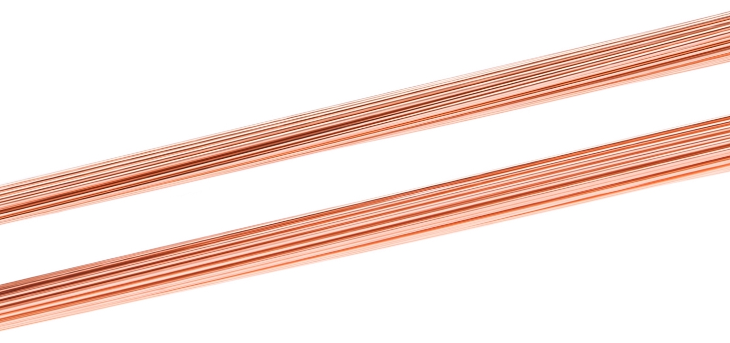 decorative background image - copper wires